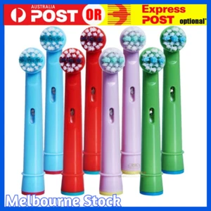 Kids Toothbrush Replacement Heads for Oral B, Extra-Soft Bristles, 8 pcs EB-10A - Picture 1 of 5