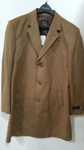 JOS A BANK EXECUTIVE COLLECTION WOOL BLEND 3 BUTTON TRENCH COAT SZ 40R - Picture 1 of 6