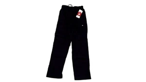 ChefWorks PC001-BLK Black Chef Cargo Pants Stretch Waist Size Small - Picture 1 of 5