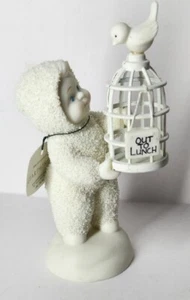 Department 56 Snowbabies "Out To Lunch" 2003 Ornament Figurine - Picture 1 of 8