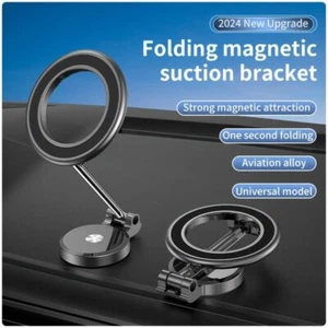 24 Strong Magnet MagSafe Car Phone Mount - 360° Rotation, Hand-Free, Waterproof - Zdjęcie 1 z 6
