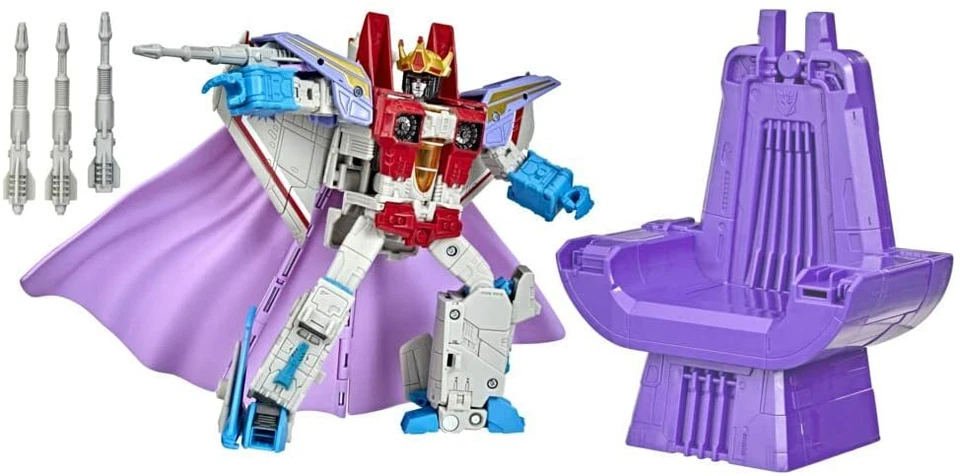 Coronation Starscream Transformers Movie 1986 Studio Leader Class Figur Hasbro - Bild 1 von 4