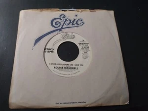 Louise Mandrell – I Never Loved Anyone Like I Love You UNPLAYED 45 Record 1979 - Picture 1 of 3