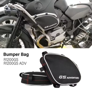 Frame Crash Bars Waterproof Bag Tool Placement Bag For BMW R1200GS ADV 2005-2012 - Picture 1 of 24