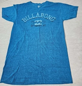 Billabong Recycler Tri Blend Mens Small Blue Tshirt Pre-owned - Picture 1 of 5