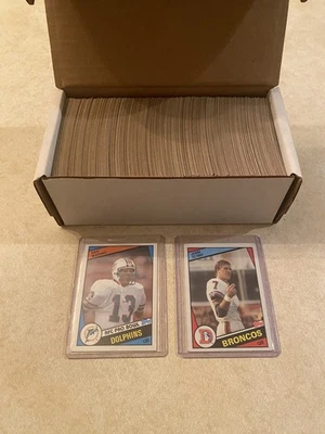 1984 Topps Football Complete Set of 396!  Marino Elway Dickerson RC!  - Image 1 of 4