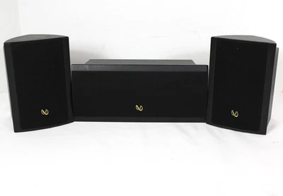 Infinity Minuette Center Speaker Satellite Speakers Set of 3 Audio - Image 1 of 4