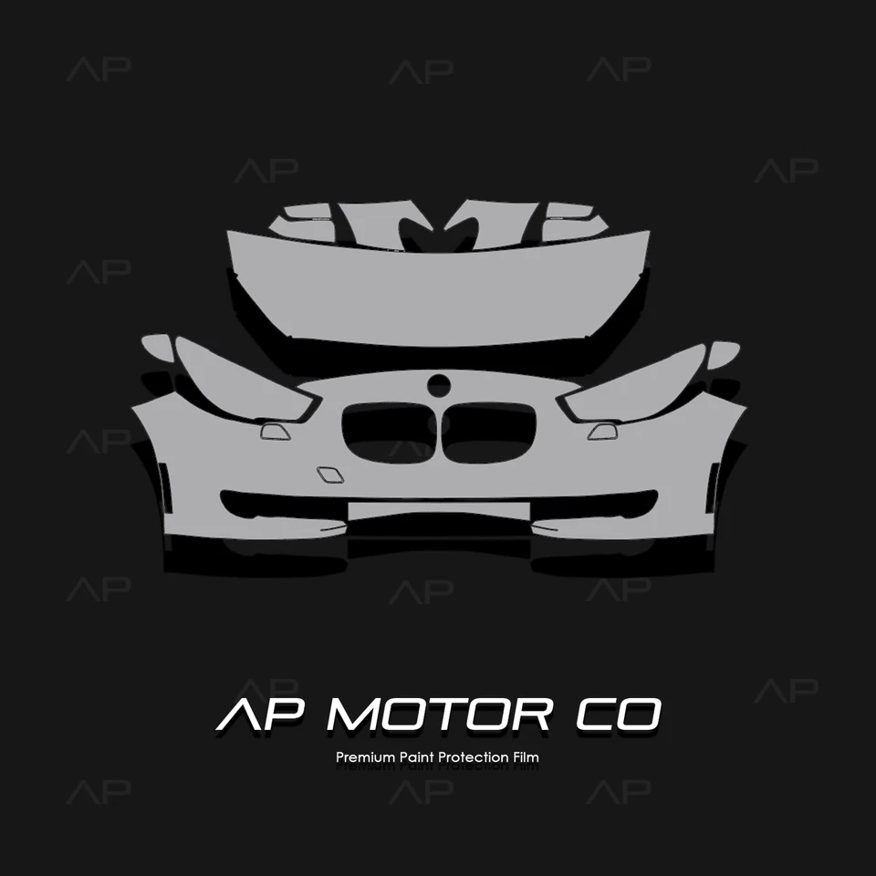 Fits 2010-2013 BMW 5 Series GranTurismo 535i 550i Paint Protection PPF Kit Gloss - Image 1 of 4