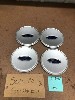 (1) ONE 2001-2003 Ford Windstar 16" OEM tapas centrales plateadas 1F221A096AB Foto 1 de 4