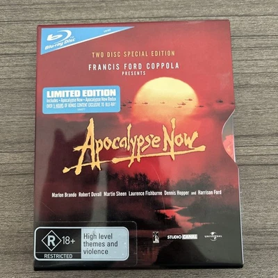 APOCALYPSE NOW Special Edition 2 disc Blu-Ray Steel Slipcase RARE OOP - image 1 of 4