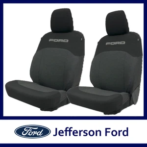 Genuine Ford Front Fabric Seat Covers Next Gen Ranger XL XLS XLT Raptor - Picture 1 of 3