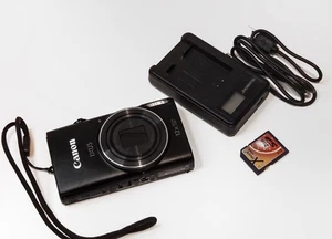 Canon IXUS 275 HS Digital Camera | Black | 20.2 MP | 12x Optical Zoom - Picture 1 of 9