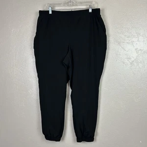 Pantalones de yoga RBX para mujer talla XL negros elásticos con bolsillos en la cintura - Imagen 1 de 12