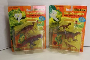 Lot 2 Vintage Disney Dinosaurier Film Aladar Neera Skelechangers Figur Mattel 2000 - Bild 1 von 6