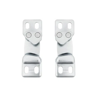 1952-1963 Chevrolet GMC Truck Suburban Door Latch Lock Striker Plates Pair - Image 1 of 4