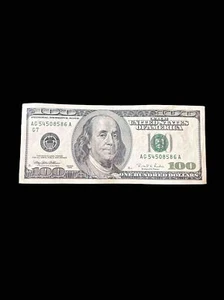 $100 bill (One Hundred Dollar Bill) - Series 1996 - Picture 1 of 2