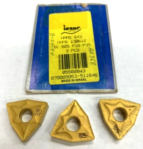 (3 PIEZAS) ISCAR WNMG 643 GRADO: IC 825 INSERTOS DE CARBURO - Imagen 1 de 1