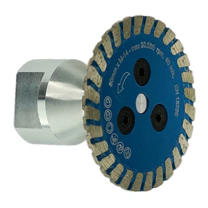 Profi Diamanttrennscheibe M14 Mini Turbo Fliesen Ø 50 | 80mm für Winkelschleifer - Bild 1 von 20