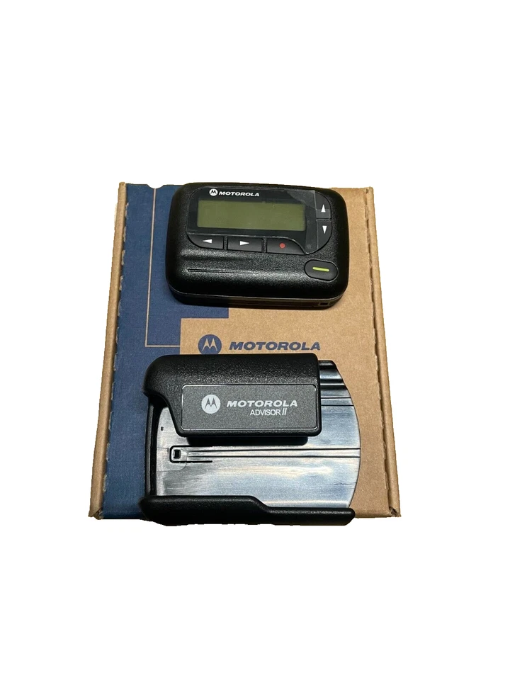Motorola Advisor II POCSAG Pager A05DTS5962AA 900MHz Fire EMS Doctor Medical - Image 1 of 2