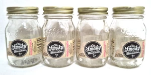 Confezione 4 Barattoli Ole Smoky Distillery 50ml Moonshine Mason Fai da Te Arti e Mestieri Vuoti - Foto 1 di 5