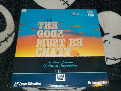 The Gods Must Be Crazy Laserdisc LD N!xau Free Ship $50 Orders Foto 1 de 2