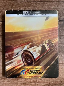 Gran Turismo w. Steelbook (4K UHD + Blu-ray, EU Import, Region Free) *NEW* - Picture 1 of 4