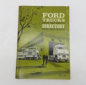 Directorio de servicio de ventas de camiones pesados Ford junio 1965 - Imagen 1 de 4