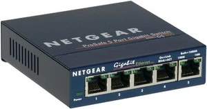 606449029673 NETGEAR GS105 Unmanaged Gigabit Ethernet (10/100/1000) Blue NETGEAR - Picture 1 of 1