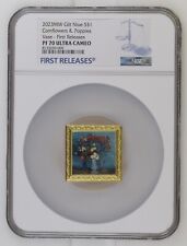 Cornflowers and Poppies Vincent van Gogh 2023  Silver Coin Niue NGC PF70 FR Pop7