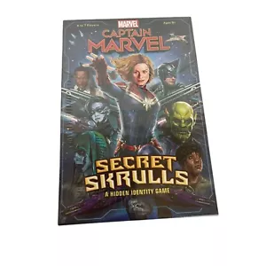 Marvel Brand Captain Marvel Secret Skrulls Hidden Identity Card Game New Sealed - Picture 1 of 4