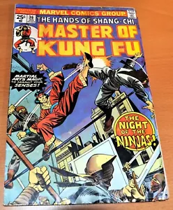Master of Kung Fu #36, Jan. 1975 - Marvel Comics - $0.25 VG - Picture 1 of 2