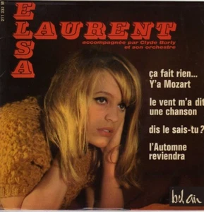 ELSA LAURENT CA FAIT RIEN... Y'A MOZART FRENCH ORIG EP CLYDE BORLY - Foto 1 di 1