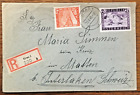 Österreich, REKO Brief " GRAZ 1 - MATTEN, Interlaken, Schweiz " 1948