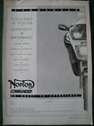 NORTON COMMANDER PEDIGREE ROAD MANNERS STAFFS 1989 ADVERT APPROX A4 SIZE FILE 6