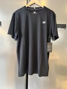 Mens New Balance Core Run MT11205 Dry T-Shirt Running Sports Large New with Tag - Picture 1 of 13