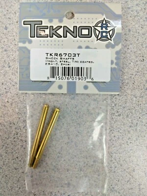 Tekno RC EB410 ejes de amortiguación delanteros recubiertos TiNi TKR6703T ¡Nuevo!! Foto 1 de 2