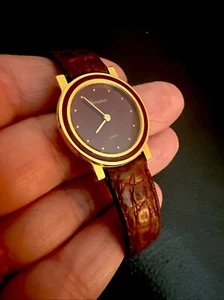 Feines Leder Waterman Paris Damen Armbanduhr 5010764 - Bild 1 von 9