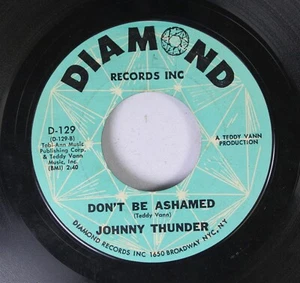 Soul 45 Johnny Thunder - Don'T Be Ashamed / Loop De loop On Diamond - Picture 1 of 2