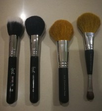 Mixed sigma & bareminerals brushes