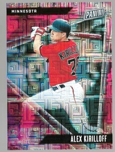 2019 Panini Father's Day Escher Squares #85 Alex Kirilloff /10 SSP Rookie Twins - Picture 1 of 2
