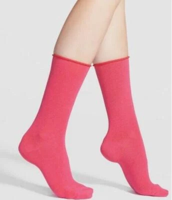Juego de 3 calcetines vaqueros para mujer Hue ESF16000, madreselva rosa, talla única Foto 1 de 3