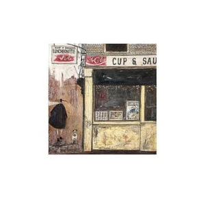 After the Brunch ART PRINT by Sam Toft Image Size 6 1/4" x 6 1/2" - Picture 1 of 1