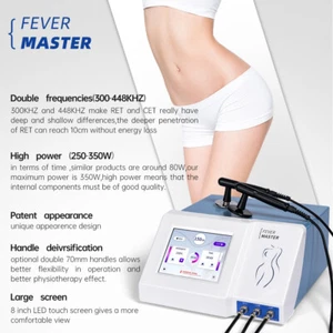 Máquina de terapia Tecar CET RET máquina de adelgazamiento de terapia Tecar RF potable - Imagen 1 de 12