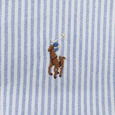 NUEVO Polo Ralph Lauren Para hombres Manga Larga Camisa con Botones Carne Poni Grande Alto Foto 1 de 4