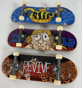 Tech Deck Finger Board Skateboard Flip, Revive & Flip Tom 3 Pieces - Picture 1 of 5
