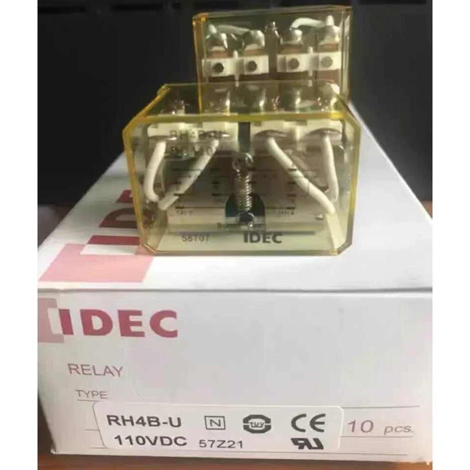 10PC new IDEC RH4B-U 110VDC Power Relay Free shipping - Image 1 of 1