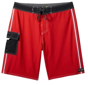 Quiksilver Saturn Solid 21" Salsa Boardshort Swim Trunks SIZE 29 Men Board Short - Picture 1 of 8