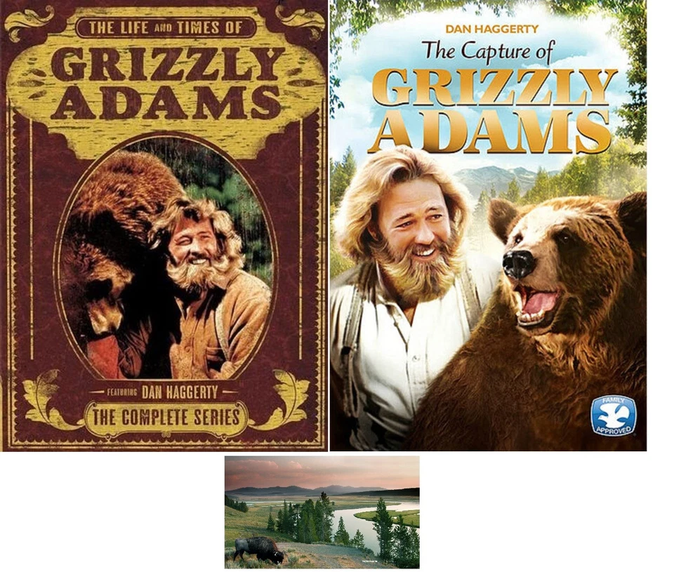 The Life and Times of Grizzly Adams & The Capture of Grizzly Adams DVD Set - Image 1 of 4