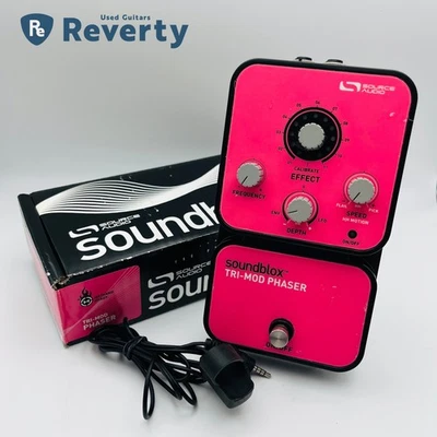 Pedal efecto para guitarra Source Audio Soundblox Tri-Mod Phaser con caja Foto 1 de 4