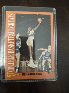 Bernard King 1992 Kelloggs College Basketball Greats Trading Card VTG - Picture 1 of 2